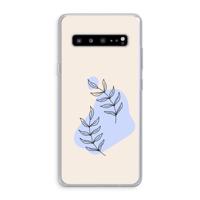 Leaf me if you can: Samsung Galaxy S10 5G Transparant Hoesje