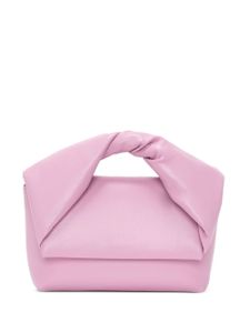 JW Anderson sac Twister médium en cuir - Rose