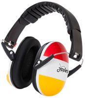Jippie's gehoorbeschermer junior 10 x 10 cm rood/geel/wit - thumbnail