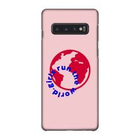 Run The World: Samsung Galaxy S10 4G Volledig Geprint Hoesje