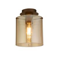 Searchlight Plafondlamp 1-lichtsSweden mocha bruin - 88911-1MO