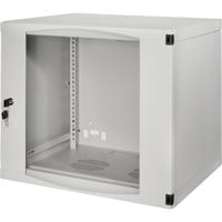 LogiLink W09F64G 19inch-wandkast (b x h x d) 540 x 460 x 450 mm 9 HE Grijs (RAL 7035) - thumbnail