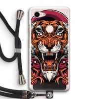 Tiger and Rattlesnakes: Pixel 3 Transparant Hoesje met koord