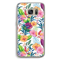 Tropisch 2: Samsung Galaxy S7 Transparant Hoesje
