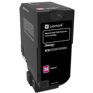 Lexmark Toner 74C2HME Origineel Magenta 12000 bladzijden 74C2HME