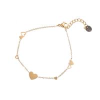 Go Dutch Label Armband Harten Goud