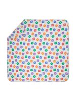 the bonnie mob couverture Checkers en coton biologique - Gris