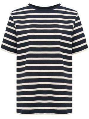 12 STOREEZ Gestreept T-shirt - Zwart 12 STOREEZ Gestreept T-shirt - Zwart