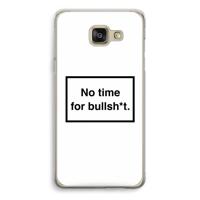 No time: Samsung Galaxy A5 (2016) Transparant Hoesje