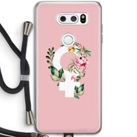 Venus: LG V30 Transparant Hoesje met koord
