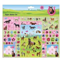 Basic Stickerset paarden 500+