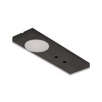 LED-opbouwspot Ludo zwart 3W 2700K 12V