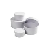 Doos Creativ Company rond 4 stuks Ø 8, 10, 12, 14cm, hoogte 4, 5, 6,..