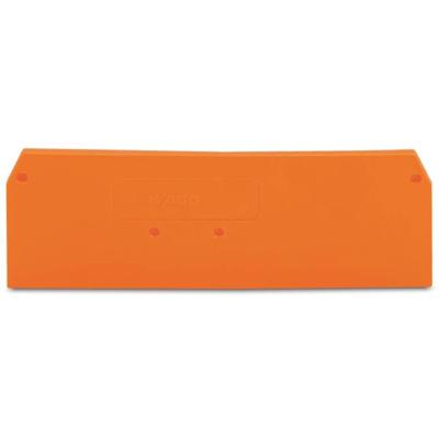 WAGO 279-346 Afsluit- en scheidingsplaat Oranje 100 stuk(s)