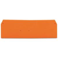 WAGO 281-335 Afsluit- en scheidingsplaat Oranje 100 stuk(s)