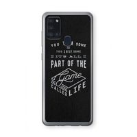 Life: Samsung Galaxy A21s Transparant Hoesje