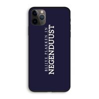 Blijve plakken in Negenduust: iPhone 11 Pro Biologisch afbreekbaar hoesje