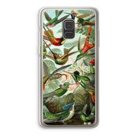 Haeckel Trochilidae: Samsung Galaxy A8 (2018) Transparant Hoesje