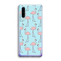 Anything Flamingoes: Huawei P30 Transparant Hoesje