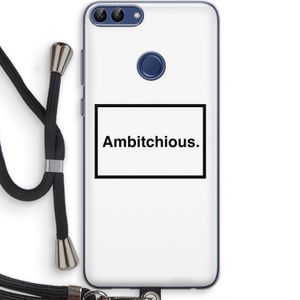 Ambitchious: Huawei P Smart (2018) Transparant Hoesje met koord