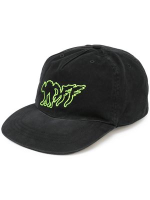 Off-White casquette à logo brodé - Noir