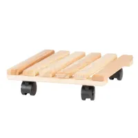 Esschert Design Plantentrolley Naturel 29x29cm