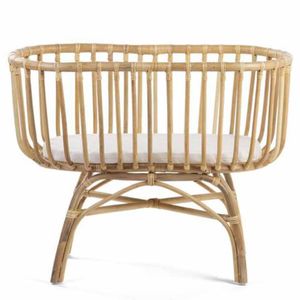 CHILDHOME Wieg met matras rattan