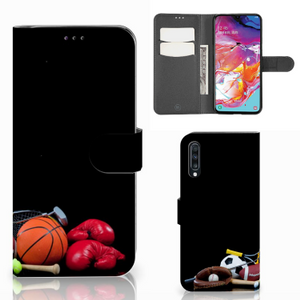 Samsung Galaxy A70 Wallet Case met Pasjes Sports