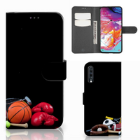 Samsung Galaxy A70 Wallet Case met Pasjes Sports