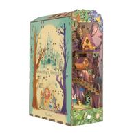 Tone-Cheer Dorothy's Journey Book Nook met Verlichting Bouwpakket Modelbouw