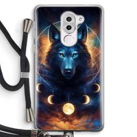 Wolf Dreamcatcher: Honor 6X Transparant Hoesje met koord