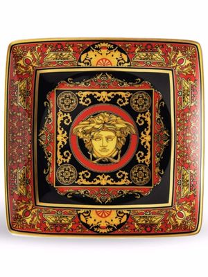 Versace assiette Medusa (12 cm) - Noir