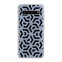 Crazy pattern: Samsung Galaxy S10 5G Transparant Hoesje