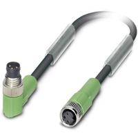 Phoenix Contact 1682029 Sensor/actuator connector, geassembleerd M8 Aantal polen (sensoren): 3 Stekker, haaks, Bus, recht 30.00 cm 1 stuk(s) Piece