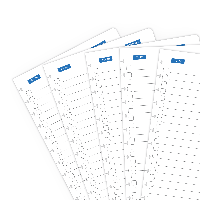 Set Extra Pagina's - A4 - to do list