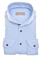 John Miller Slim Fit Overhemd ML7 (72CM+) lichtblauw - thumbnail