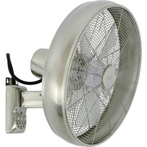 Lucci AIR BC Wandventilator 50 W (Ø) 410 mm Chroom