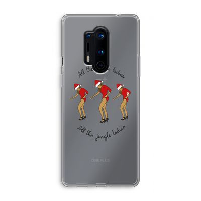 Jingle Ladies: OnePlus 8 Pro Transparant Hoesje