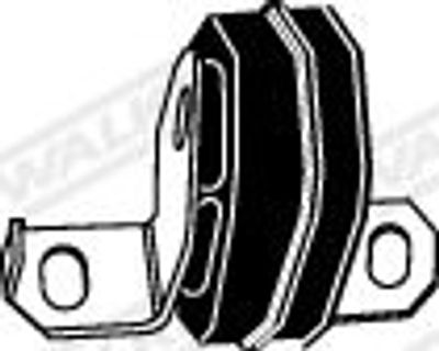 Rubberstrip, uitlaatsysteem 80570