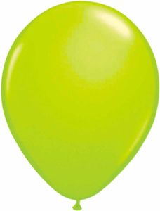 Neon groene ballonnen 25cm - 8 stuks