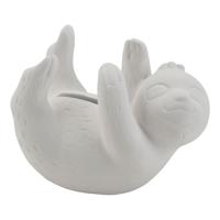 Creativ Company Terracotta dierenspaarpot luiaard, 6st.