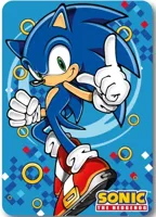 Sonic Gold Ring Fleece deken 100 x 140 cm