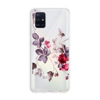 Mooie bloemen: Galaxy A51 4G Transparant Hoesje
