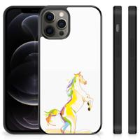 iPhone 12 Pro Max | Bumper Hoesje | Horse Color