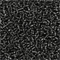 Creativ Company Rocailles, d 1,7 mm, afm 15/0, gatgrootte 0,5-0,8 mm, grey green, 500 gr/ 1 zak Creativ Company Rocailles, d 1,7 mm, afm 15/0, gatgrootte 0,5-0,8 mm, grey green, 500 gr/ 1 zak