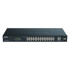 D-Link DGS-1100-26MPV2/E netwerk-switch Managed L2 Gigabit Ethernet (10/100/1000) Power over Ethernet (PoE) Zwart