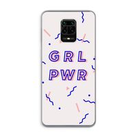 GRL PWR: Xiaomi Redmi Note 9 Pro Transparant Hoesje