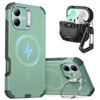 iPhone 16 Cyber Protection Bundle (HaloLock) Green