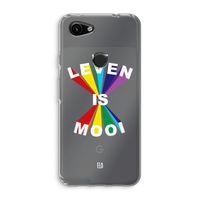 Het Leven Is Mooi: Google Pixel 3a Transparant Hoesje