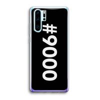 #9000: Huawei P30 Pro Transparant Hoesje